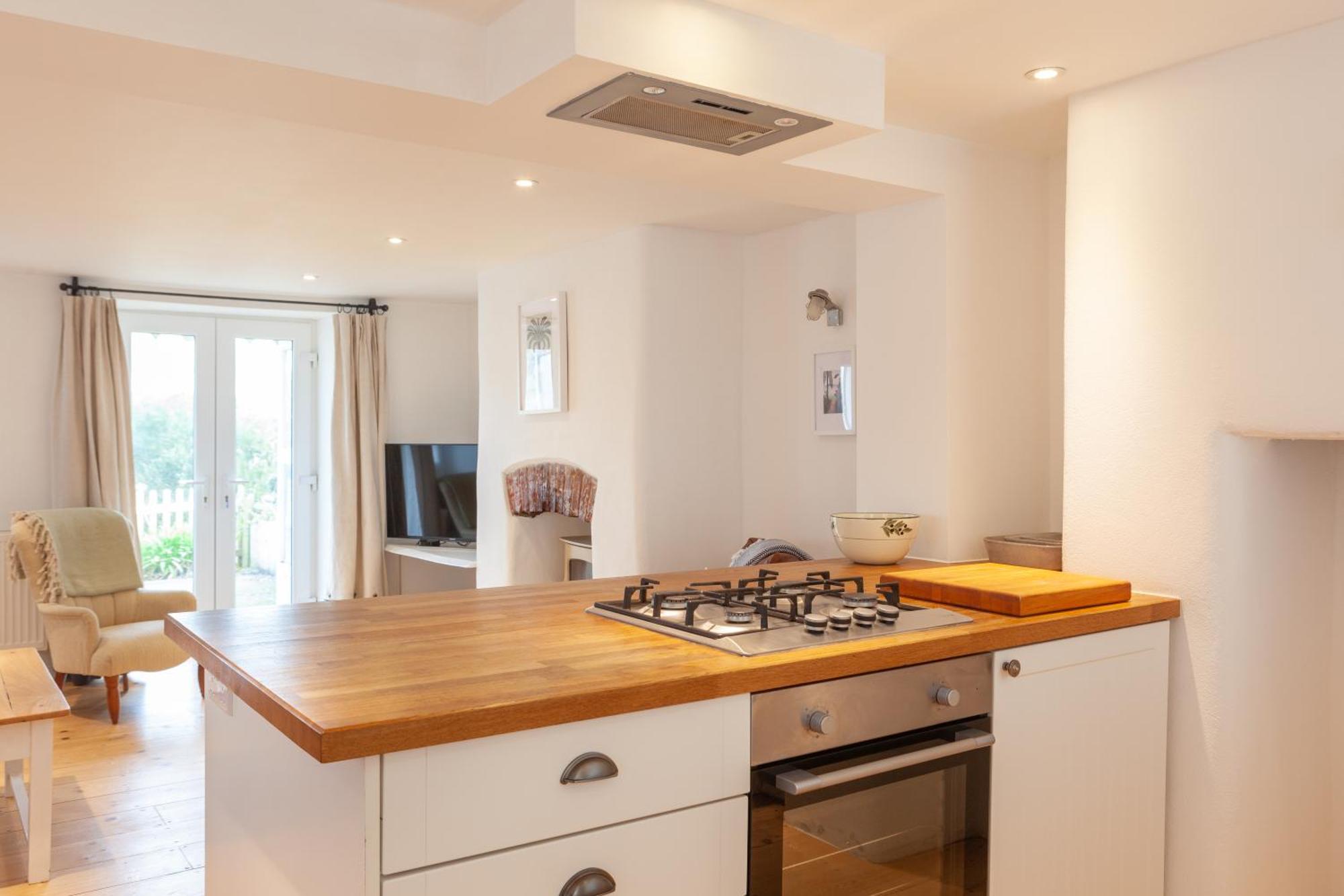 Cosy Beachside Cottage Bigbury 객실 사진