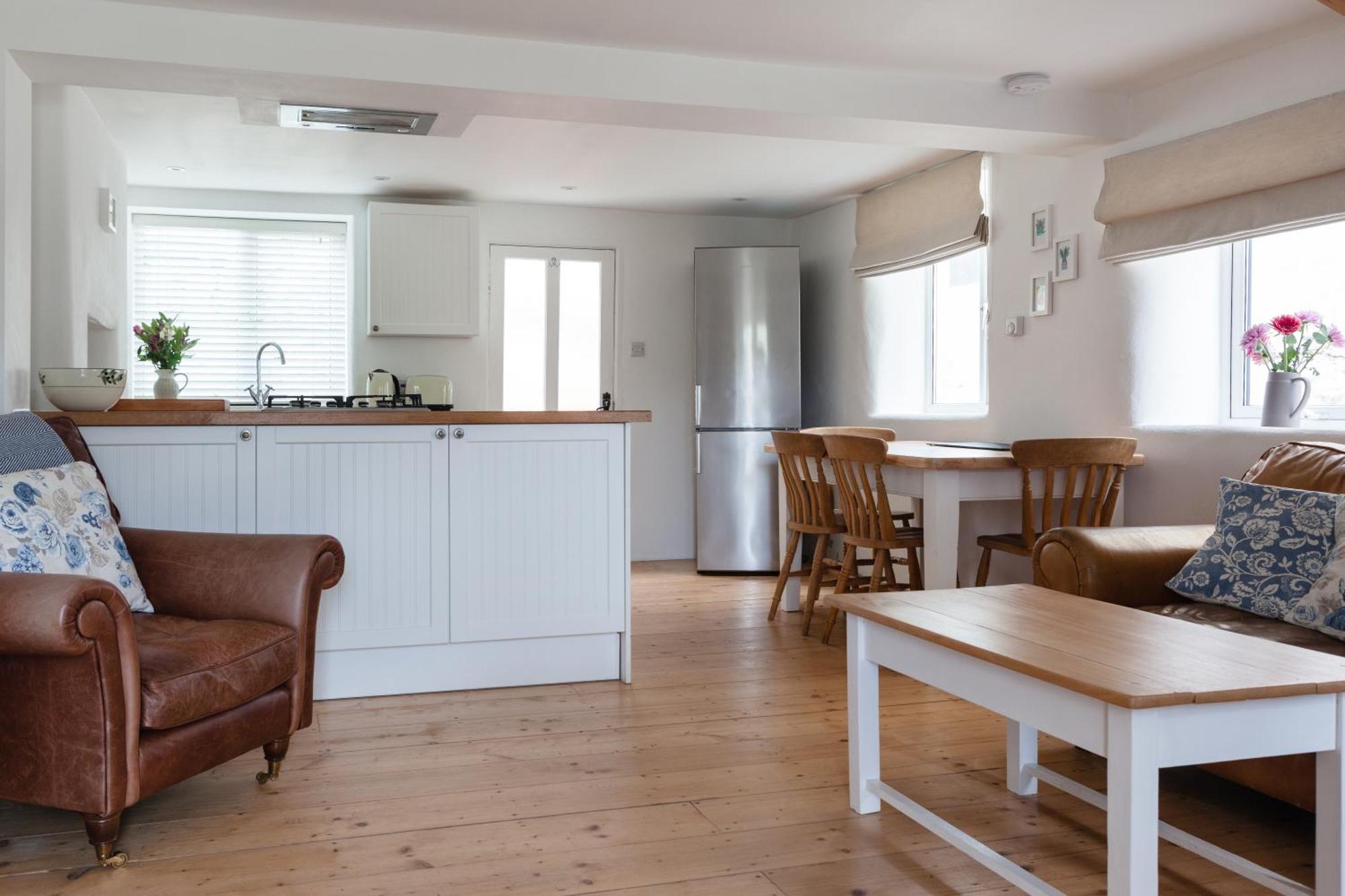 Cosy Beachside Cottage Bigbury 객실 사진