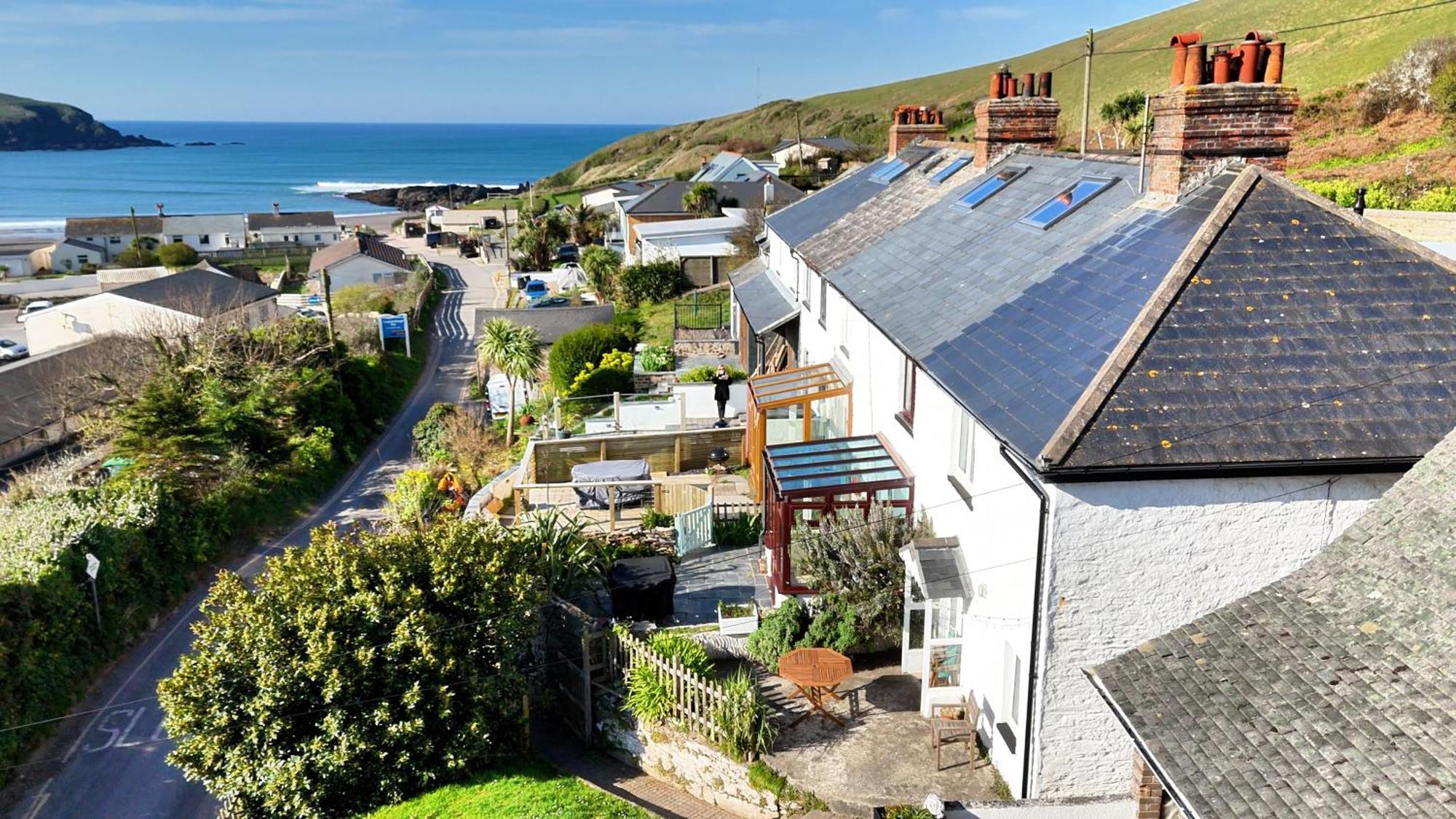 Cosy Beachside Cottage Bigbury 외부 사진